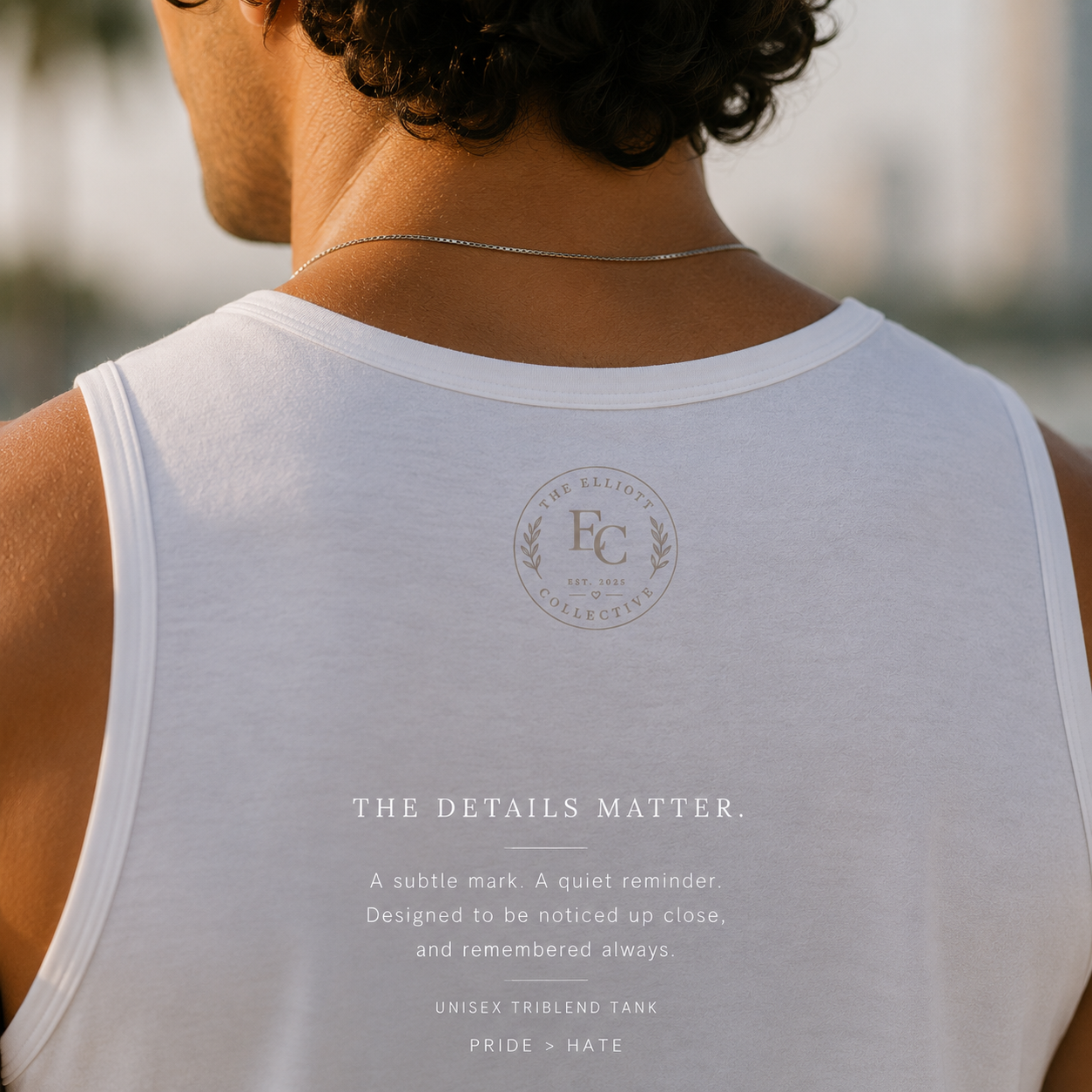 Pride > Hate Unisex Triblend Tank