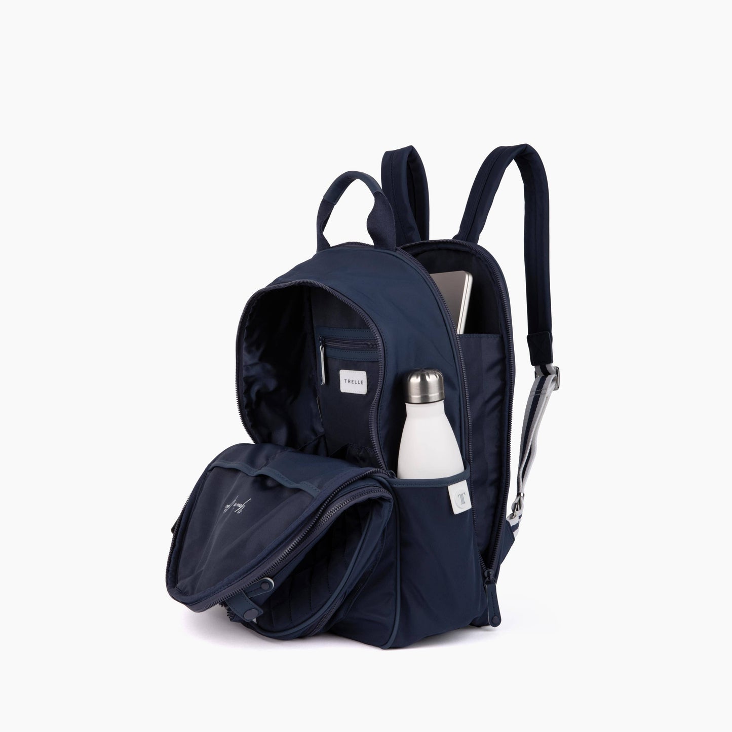 Water-Resistant Tennis Backpack – Quilted Racket Bag with Laptop & Travel Compartments
