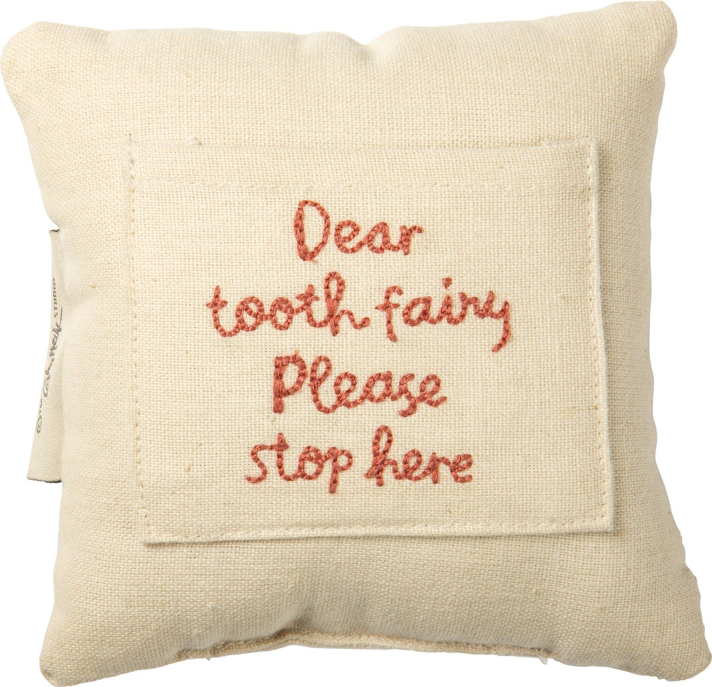 🦷 Pink Tooth Fairy Pillow
