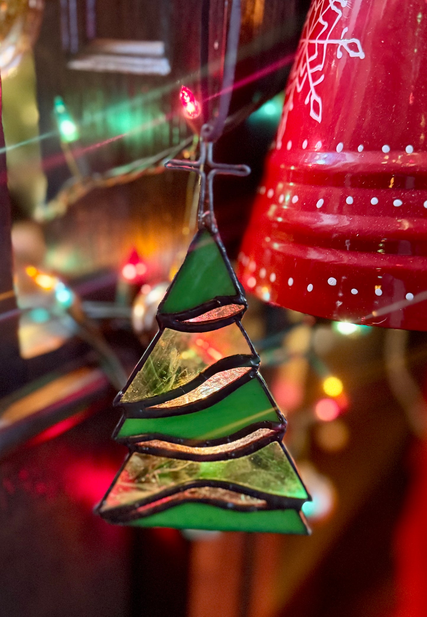 LIMITED QUANTITIES Handmade Stained Glass Ornaments by Trevor McClements