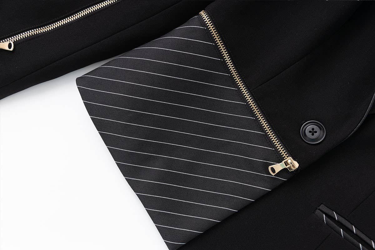 Colorblock Pinstripe Blaze