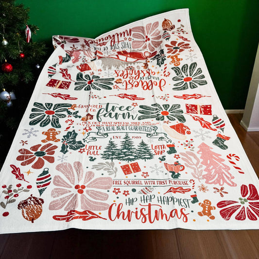 Griswold Christmas Decor | Jolliest Bunch | Tree Farm Towel