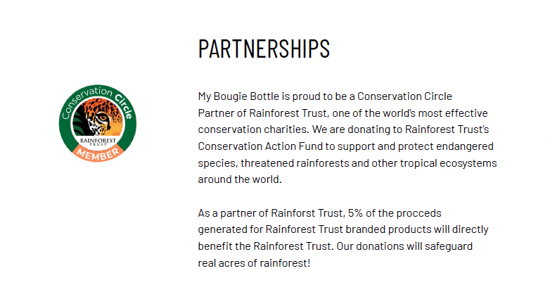 Rainforest Trust – Animal Jungle Insulated Water Bottle | 25