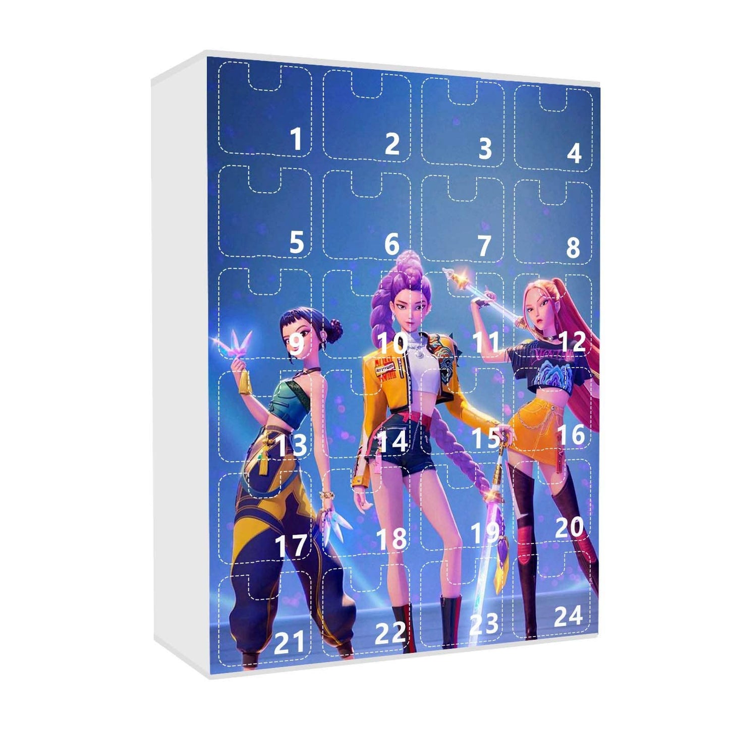 K-Pop Demon Hunters Christmas Advent Calendar Blind Box