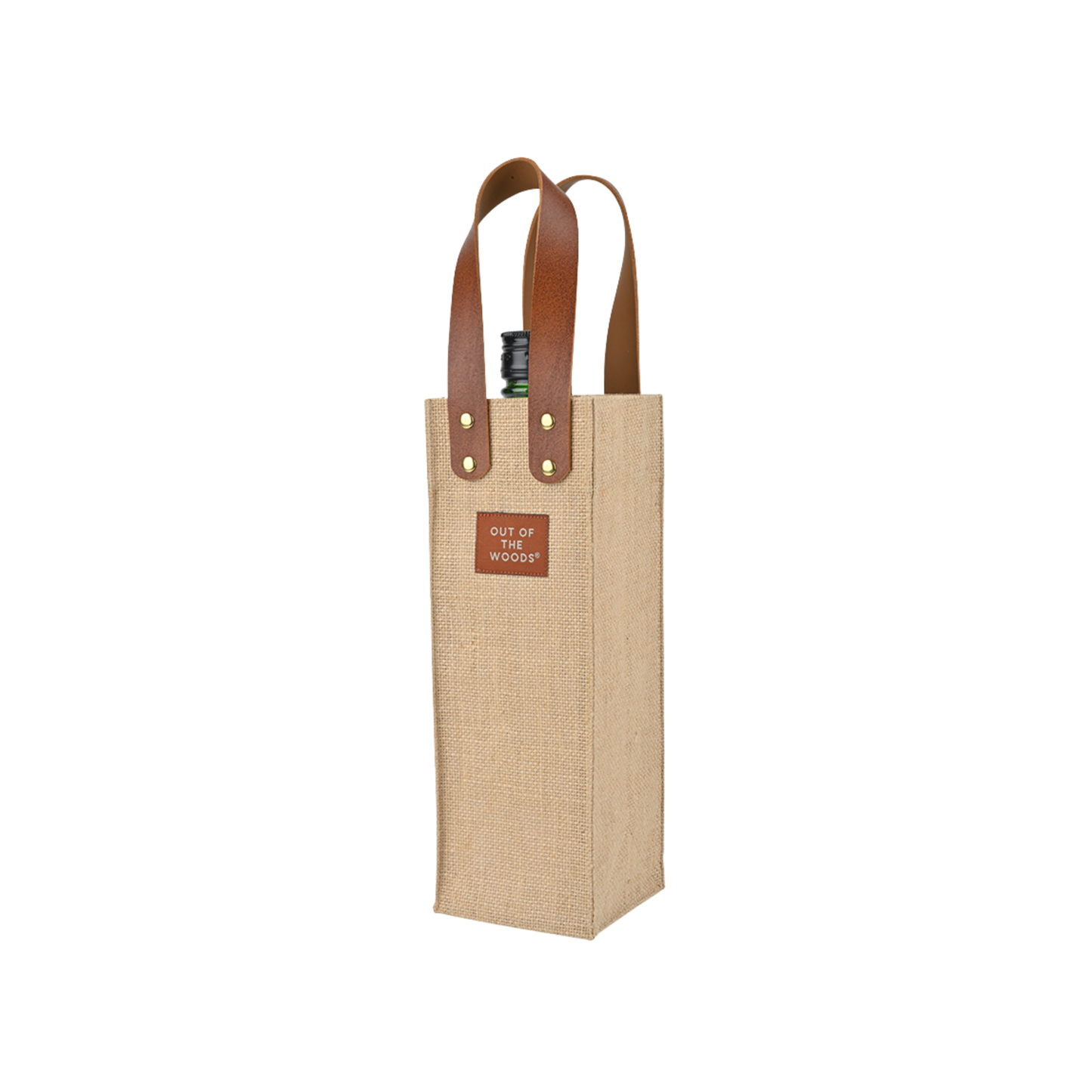 Jute Wine Tote, Single Bottle Wine Holder - SMALL CASE PACKS