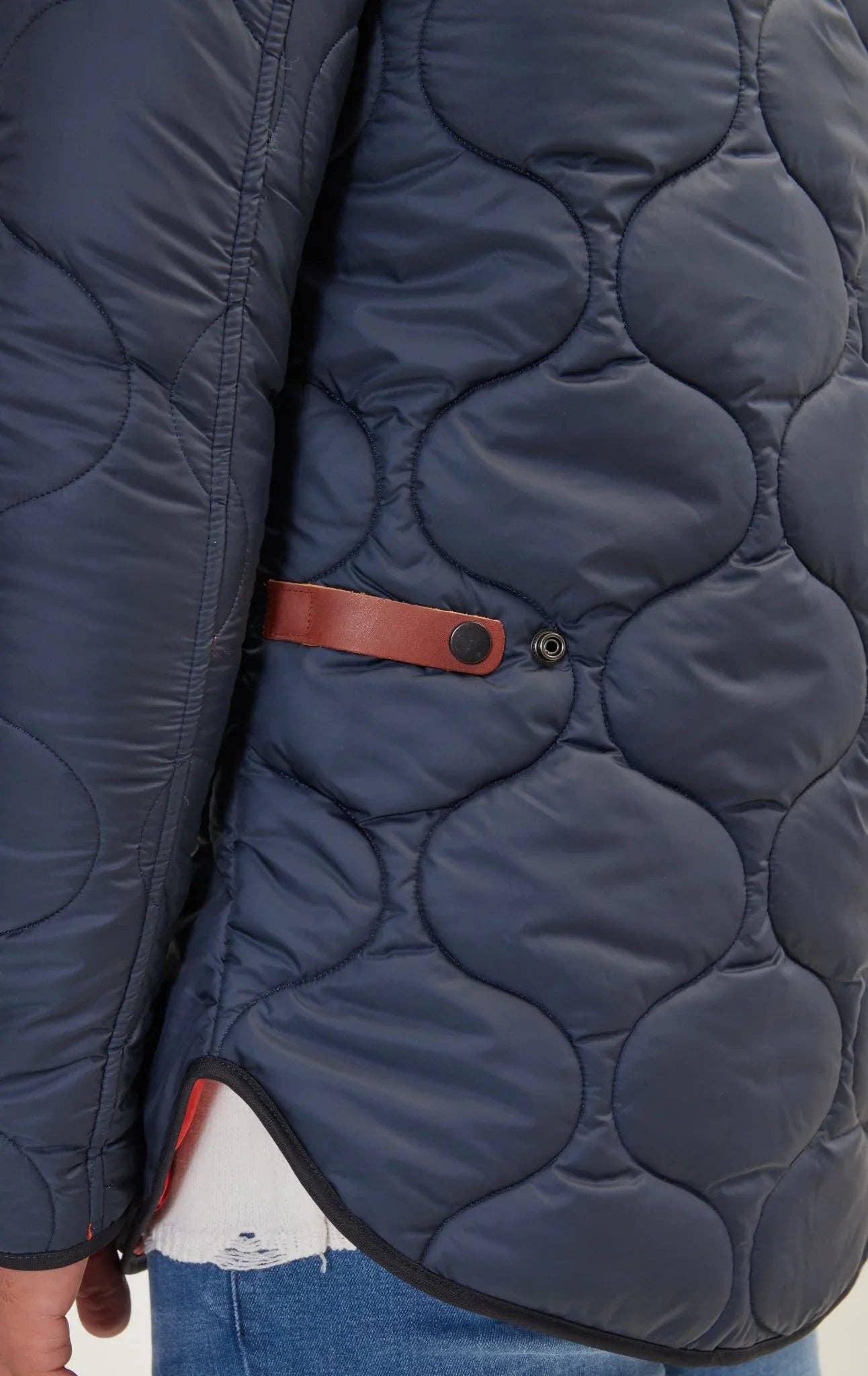 Men’s NYC Quilted Jacket – Navy