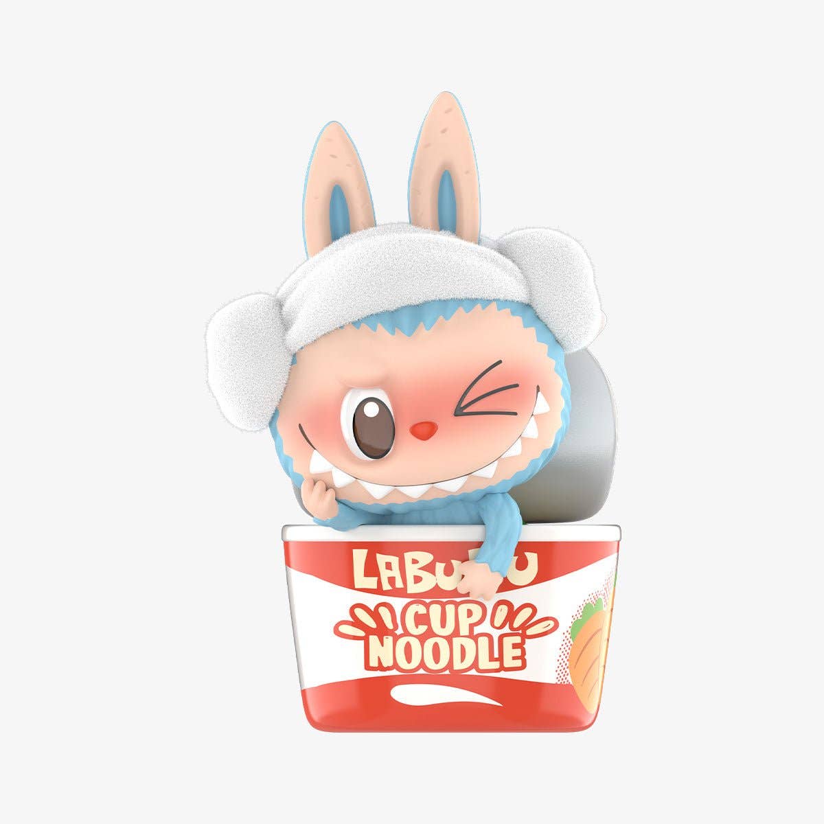 POP MART THE MONSTERS Wacky Mart Blind Box Series – Authentic Labubu Collectible Figure, Cup Noodle Edition, Surprise Toy