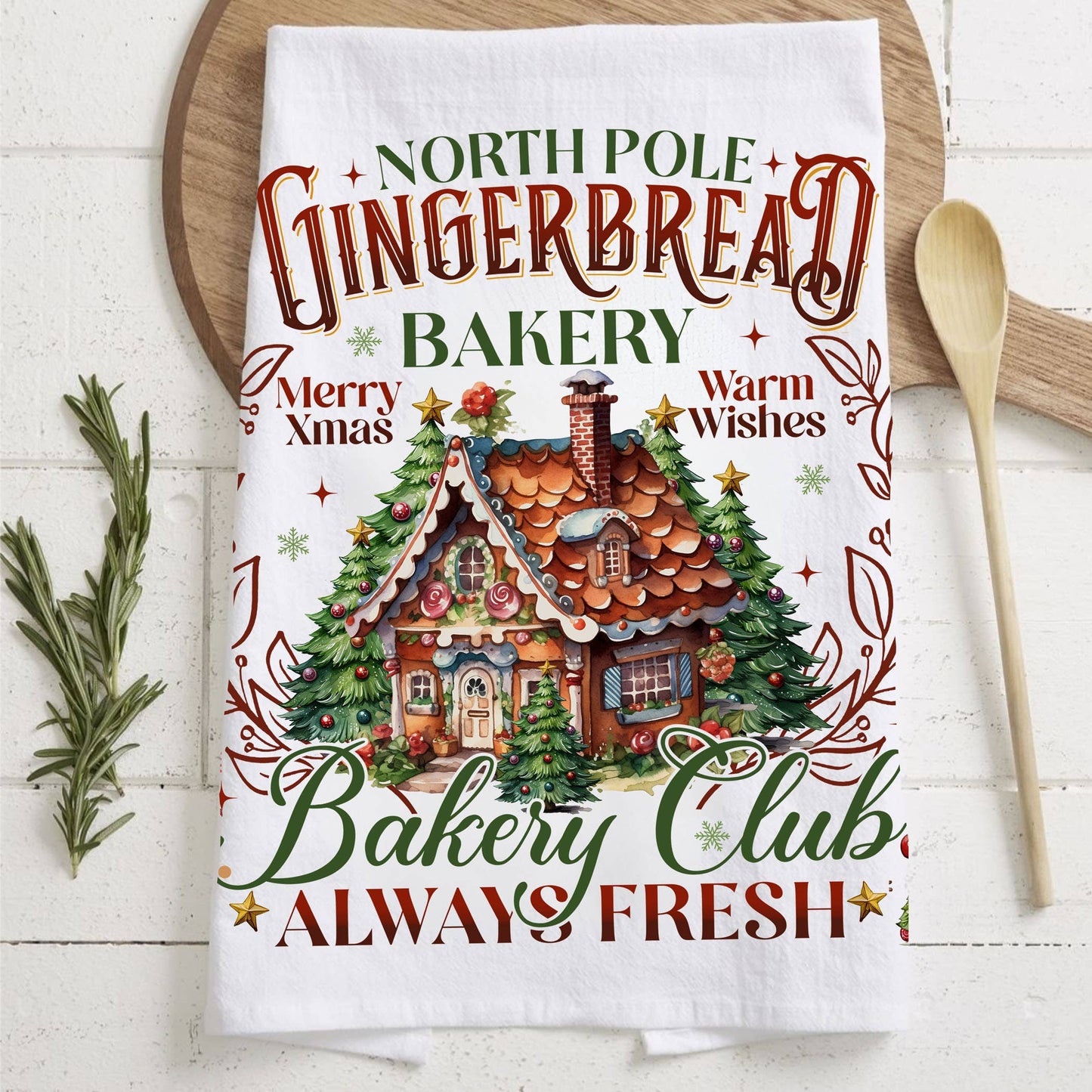 Griswold Christmas Decor | Jolliest Bunch | Tree Farm Towel