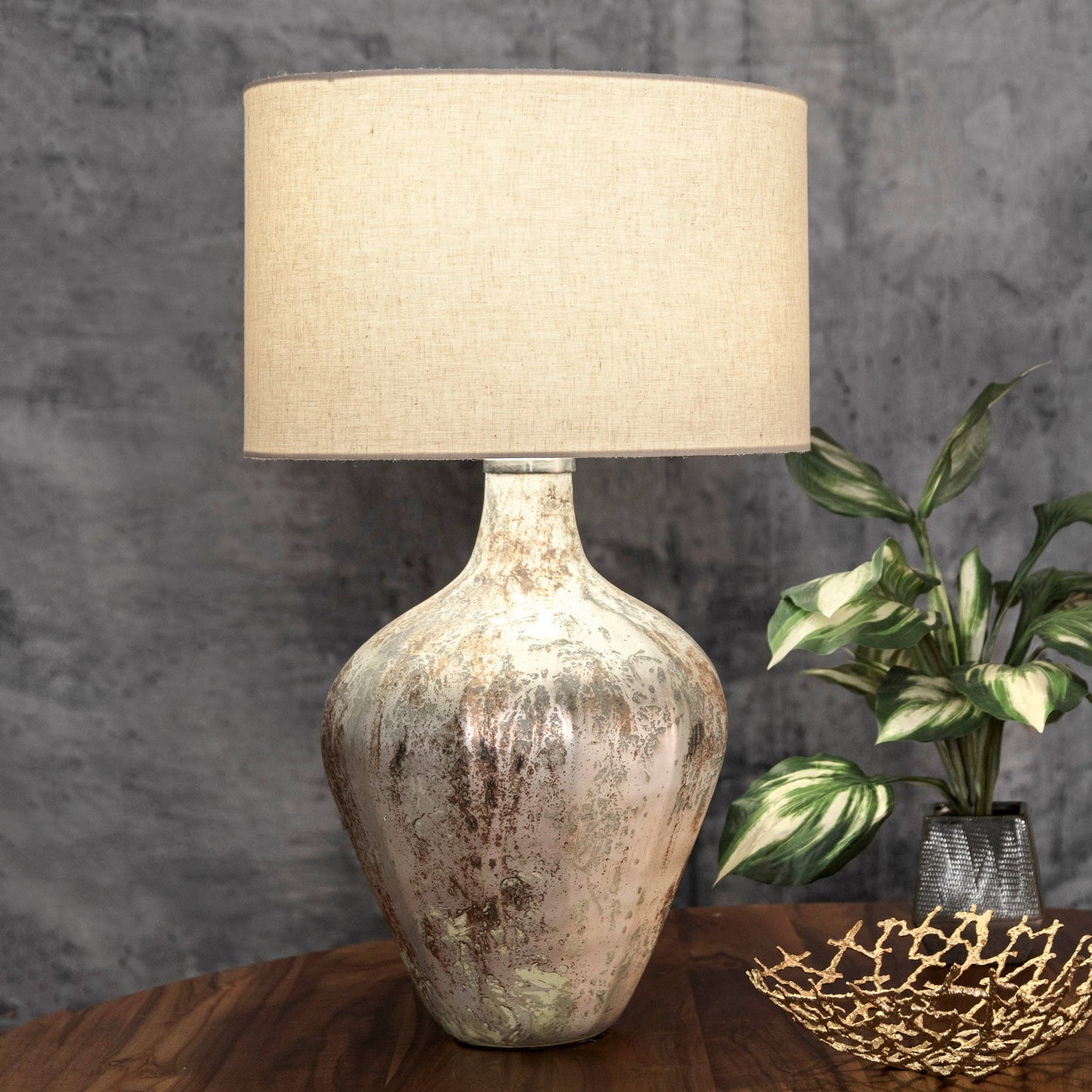 Phoenix 30" Glass Table Lamp