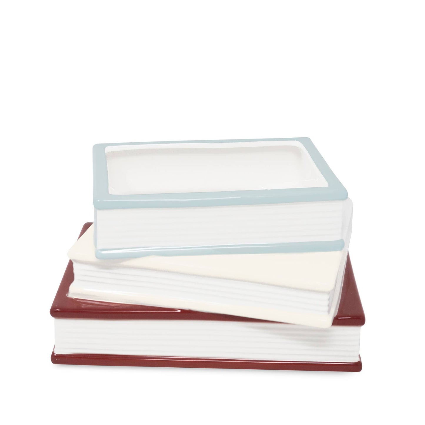 🎄 Stacked Book Planter – A Christmas Carol (Holiday Edition)