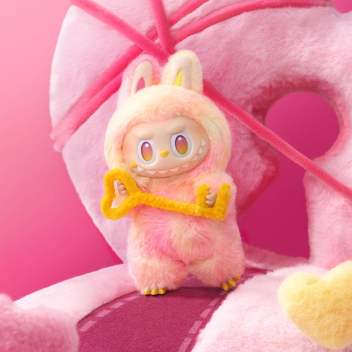Pop Mart The Monsters: Big Into Energy Series – Authentic Vinyl Plush Pendant
