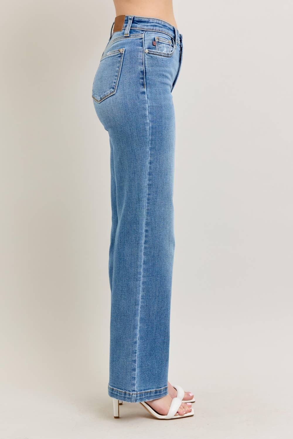 Judy Blue High Waisted Trouser Straight Fit