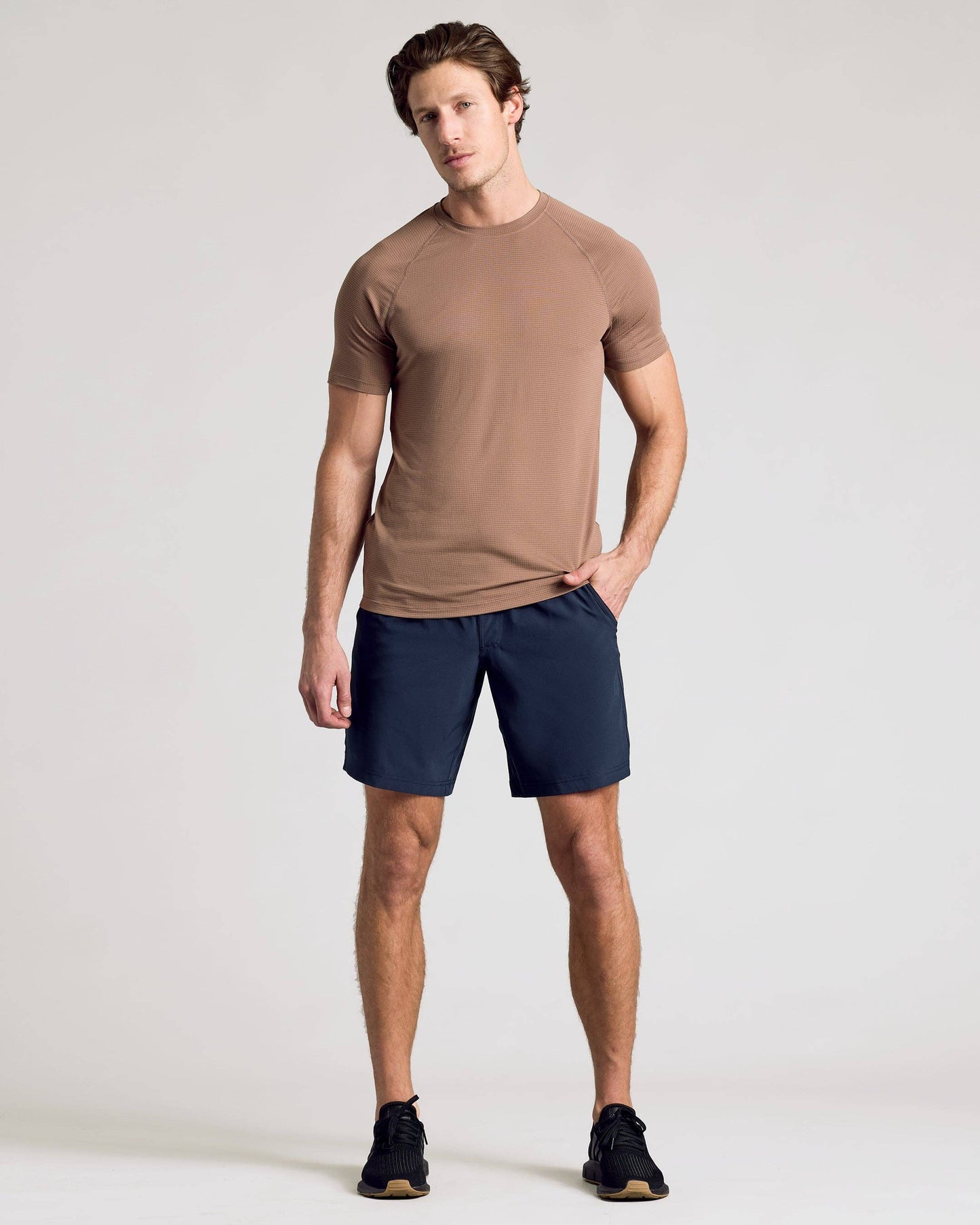 True Classic Navy 9" Active Quick Dry Shorts