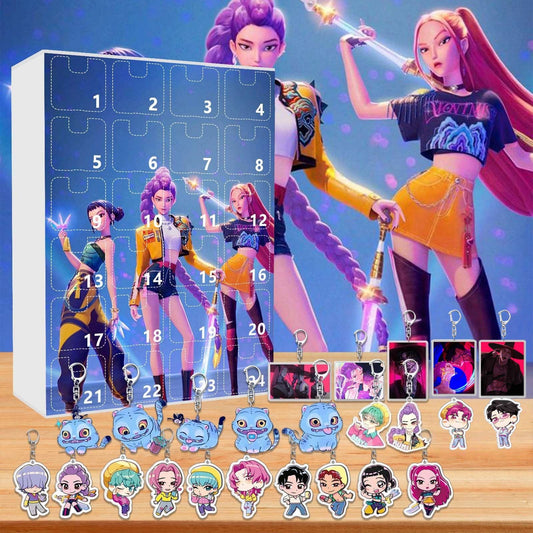 K-Pop Demon Hunters Christmas Advent Calendar Blind Box